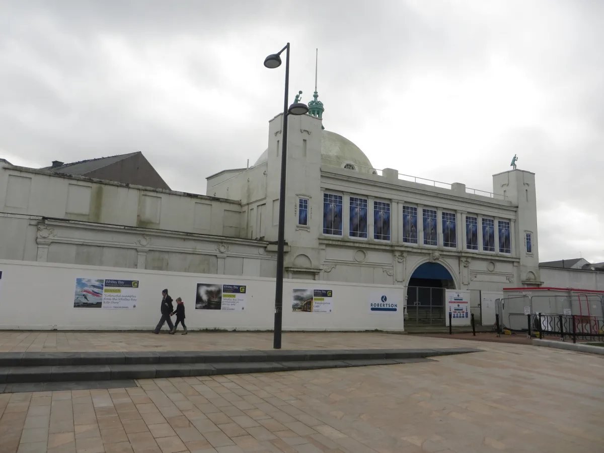 The restored Spanish City Dome on the Whitley Bay seafront